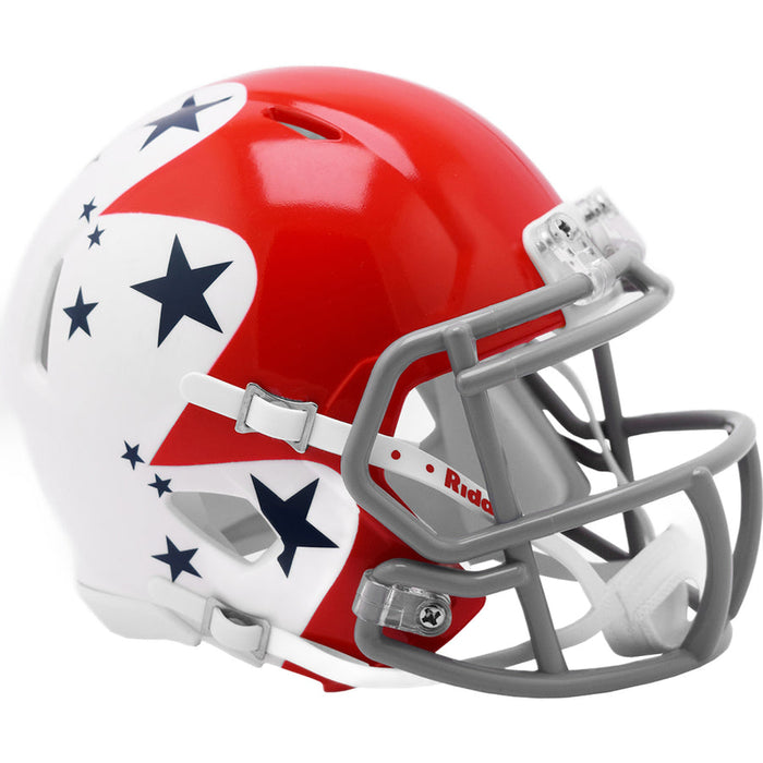Air Force Falcons Riddell Mini Speed Helmet - Red White and Blue
