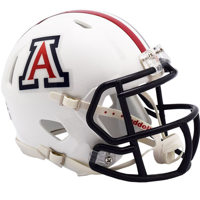 Arizona Wildcats Riddell Mini Speed Helmet - White
