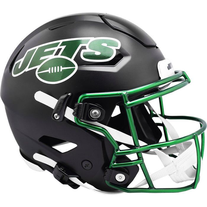 New York Jets Authentic Full Size SpeedFlex Helmet - 2022 Alternate On-Field