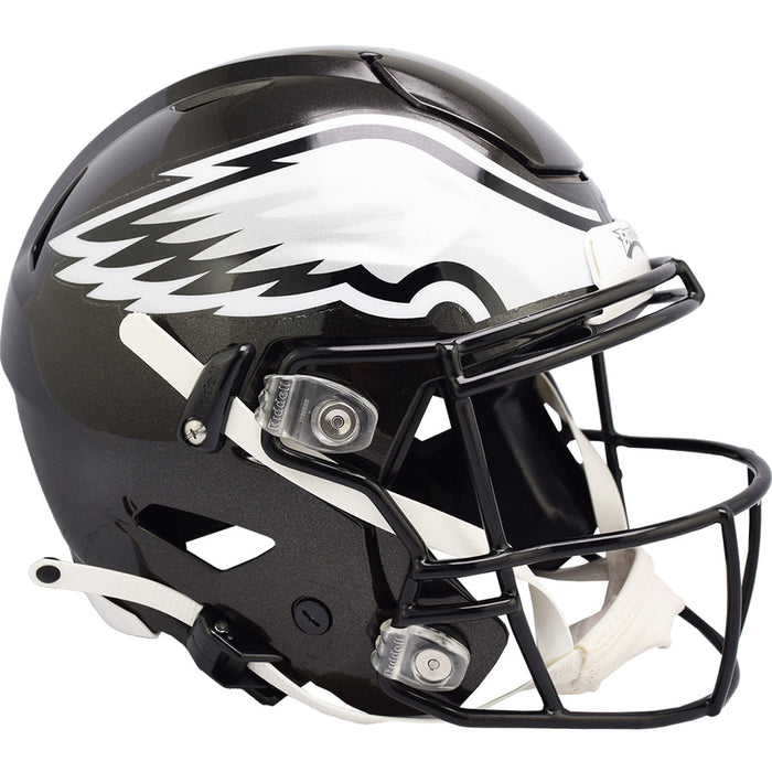 Philadelphia Eagles Authentic Full Size SpeedFlex Helmet - 2022 Alternate On-Field