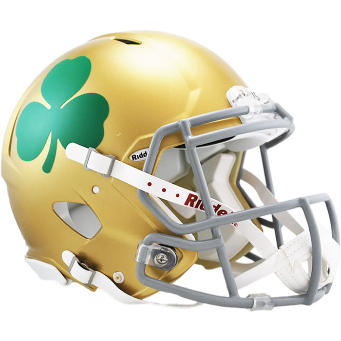 Notre Dame Fighting Irish Authentic Full Size Speed Helmet - Shamrock