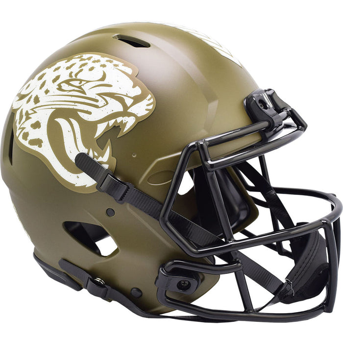 Jacksonville Jaguars Authentic Full Size Speed Helmet - Salute To Service