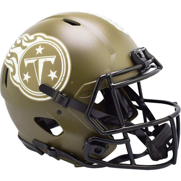 Tennessee Titans Authentic Full Size Speed Helmet - Salute To Service