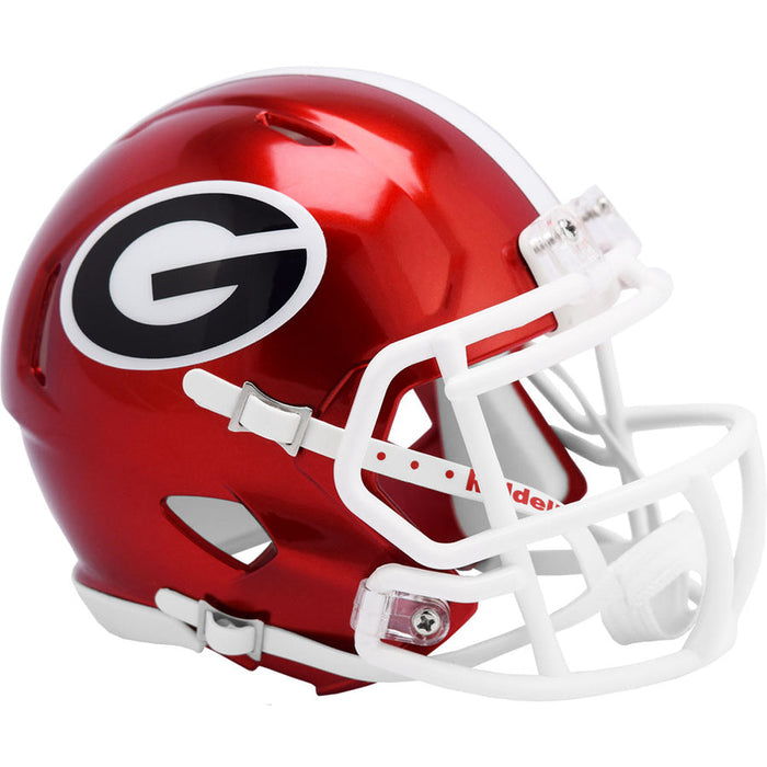 Georgia Bulldogs Riddell Mini Speed Helmet - FLASH