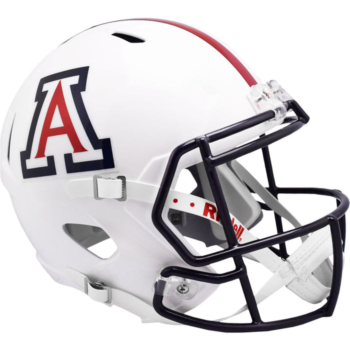 Arizona Wildcats Replica Full Size Speed Helmet - Gloss White