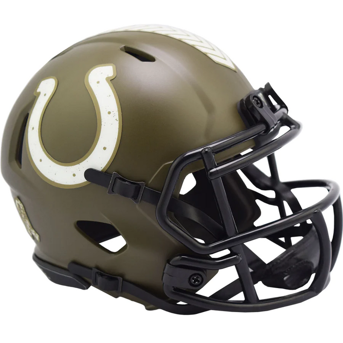 Indianapolis Colts Riddell Mini Speed Helmet - Salute To Service