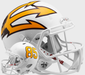 Arizona State Sun Devils Authentic Full Size Speed Helmet - White Metallic