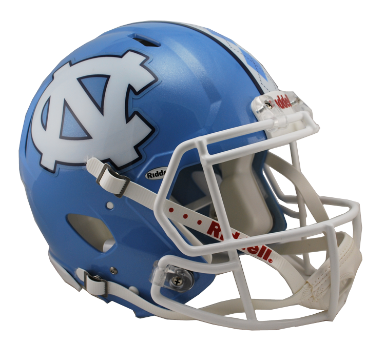 North Carolina Tar Heels Authentic Full Size Speed Helmet - 2015