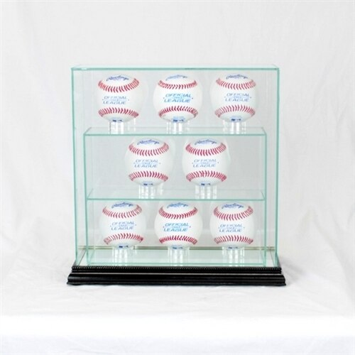 8 Vertical Baseball Display Case