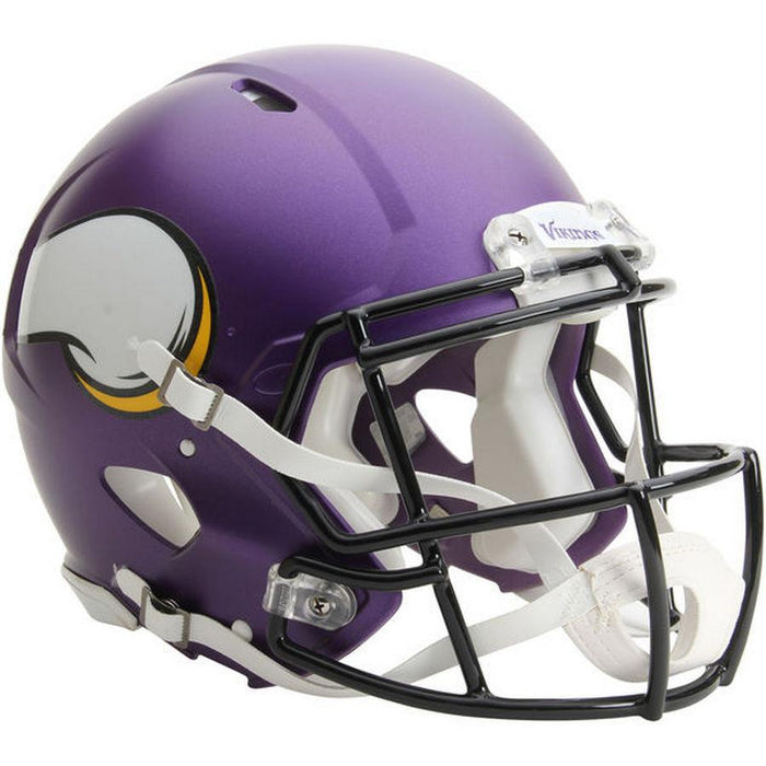 Minnesota Vikings Authentic Full Size Speed Helmet - Satin Purple