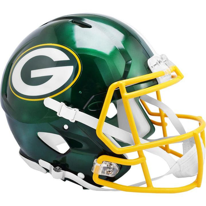 Green Bay Packers Authentic Full Size Speed Helmet - Flash