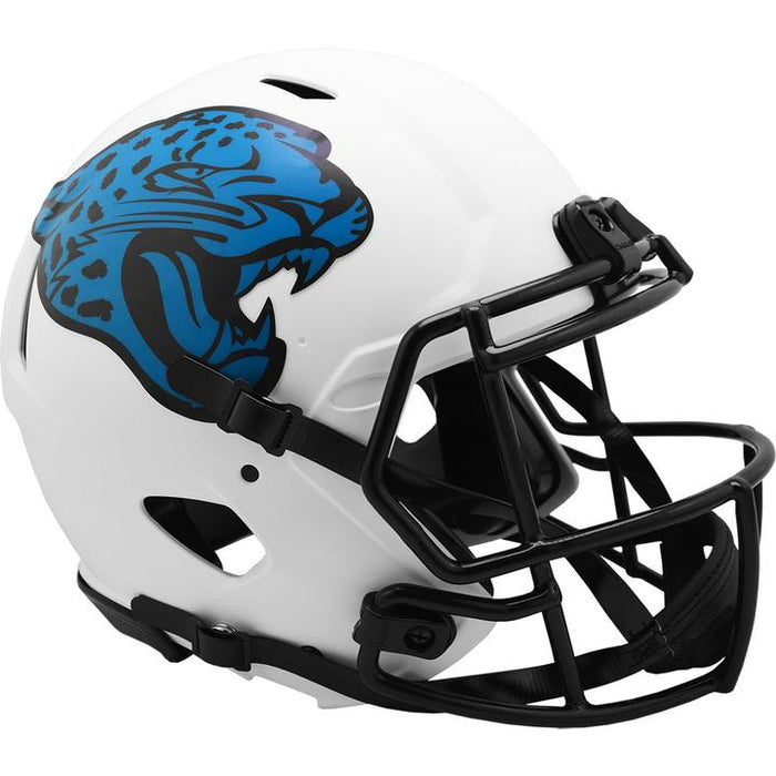 Jacksonville Jaguars Replica Riddell Speed Helmet - LUNAR