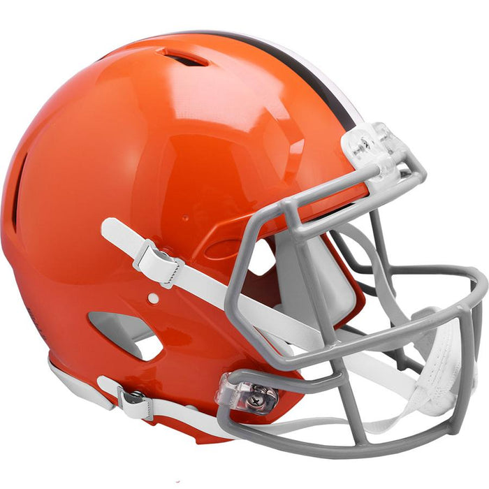Cleveland Browns Authentic Full Size Throwback Speed Helmet - 1962 to 1974