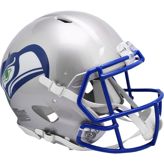 Seattle Seahawks Authentic Full Size Throwback Speed Helmet - 1983 to 2001