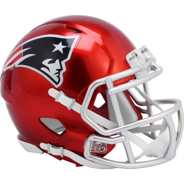 New England Patriots Riddell Mini Speed Helmet - Flash
