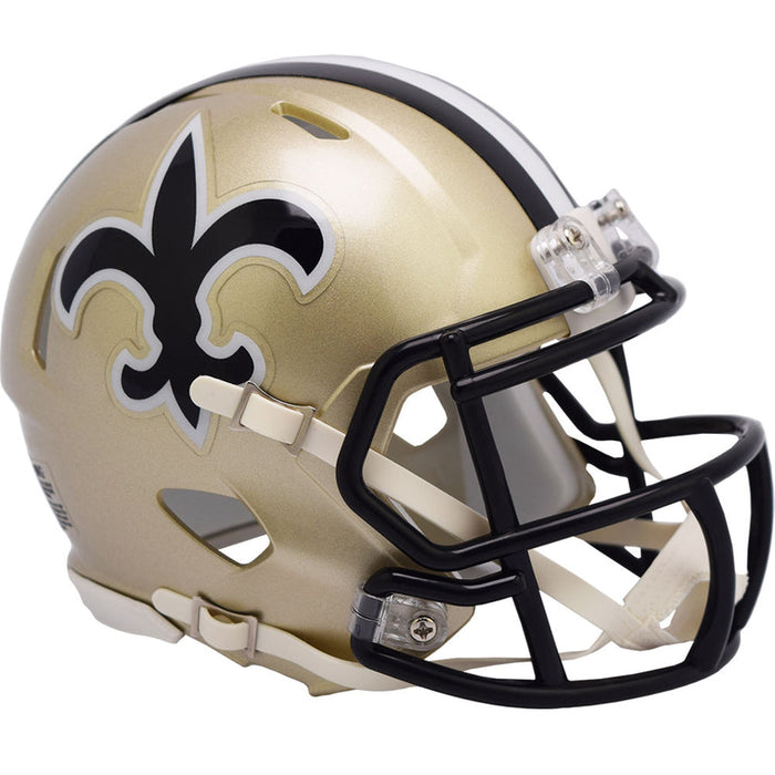 New Orleans Saints Riddell Mini Throwback Speed Helmet - 1976 to 1999