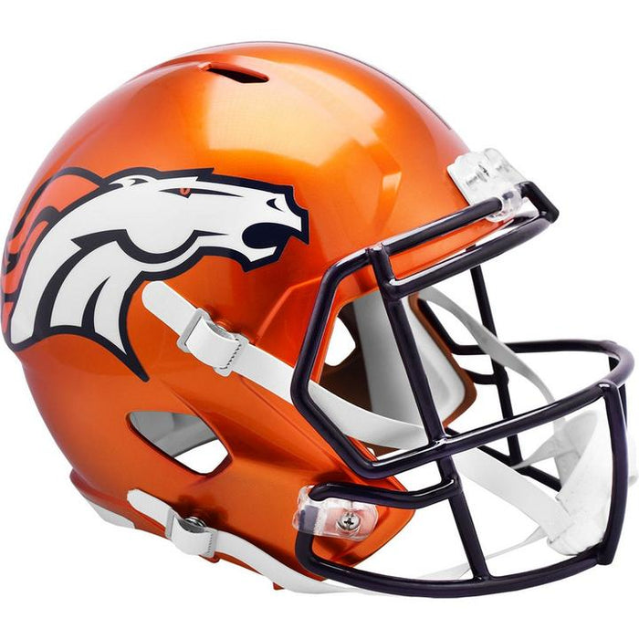 Denver Broncos Replica Riddell Speed Full Size Helmet - FLASH