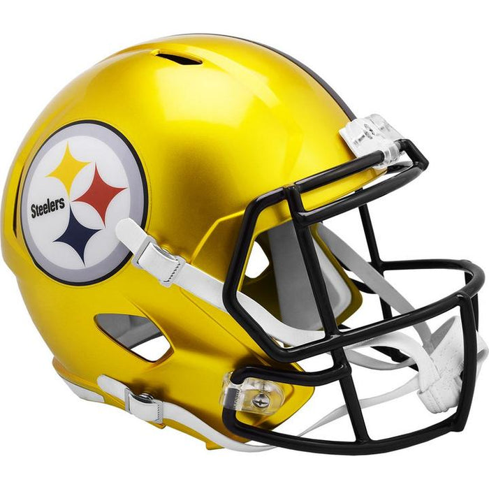 Pittsburgh Steelers Replica Riddell Speed Full Size Helmet - FLASH