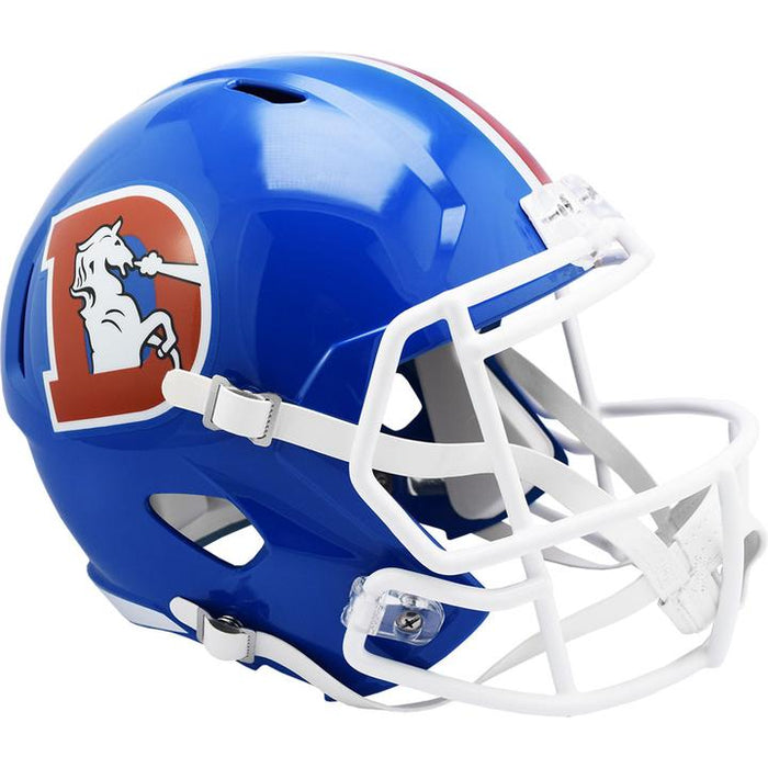 Denver Broncos Replica Full Size Throwback Speed Helmet - 1975 to 1996