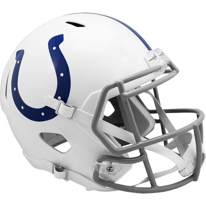 Indianapolis Colts Replica Full Size Throwback Speed Helmet - 2004 to 2019