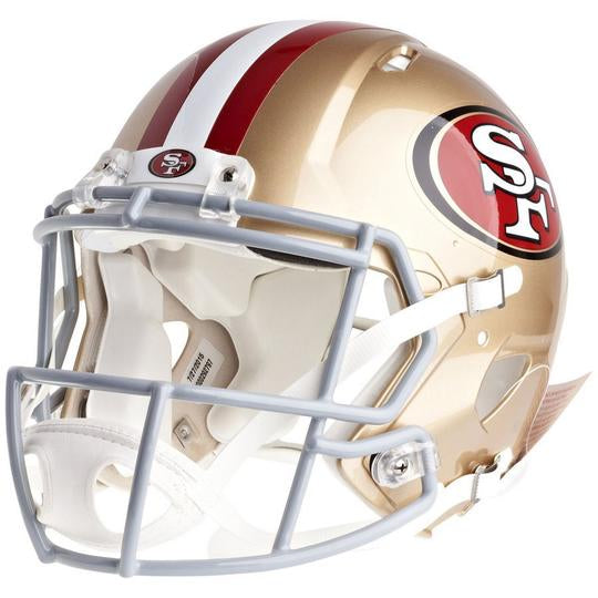 San Francisco 49ers Authentic Full Size Speed Helmet