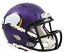Minnesota Vikings Mini Speed Helmet - Satin Purple