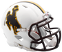Wyoming Cowboys Riddell Mini Speed Helmet - 2016
