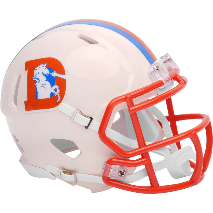 Denver Broncos Riddell Mini Speed Helmet - RETRO