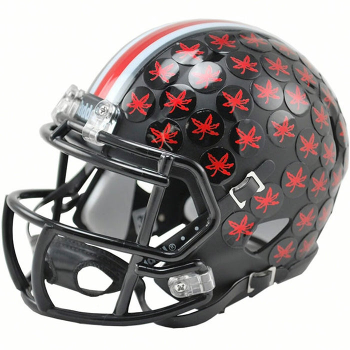 Ohio State Buckeyes Riddell Mini Speed Helmet - Satin Black