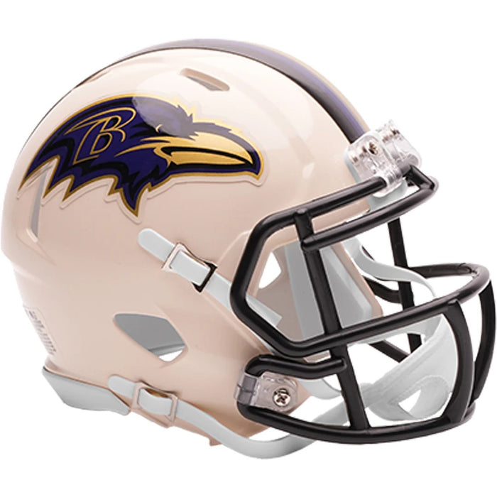 Baltimore Ravens Riddell Mini Speed Helmet - RETRO