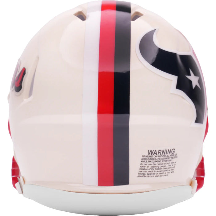 Houston Texans Riddell Mini Speed Helmet - RETRO