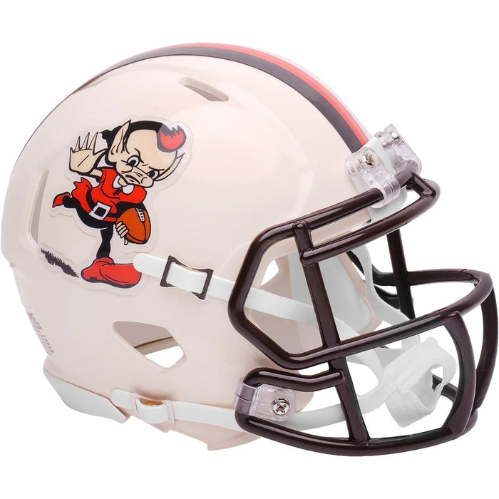 Cleveland Browns Riddell Mini Speed Helmet - RETRO