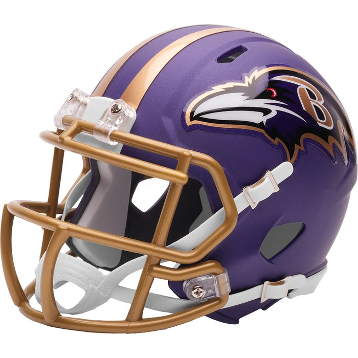 Baltimore Ravens Riddell Mini Speed Helmet - 2026 Purple Rising - Game Day Treasures