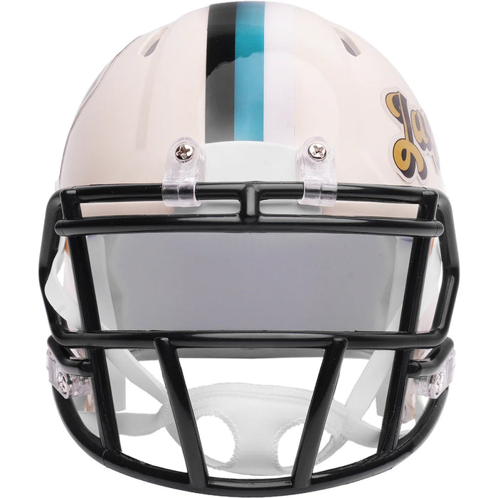 Jacksonville Jaguars Riddell Mini Speed Helmet - RETRO