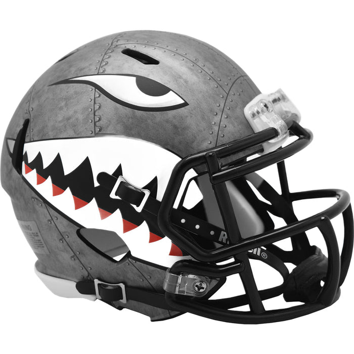 Air Force Falcons Riddell Mini Speed Helmet - Sharktooth
