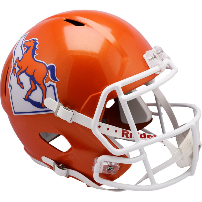 Boise State Broncos Replica Full Size Speed Helmet - Orange