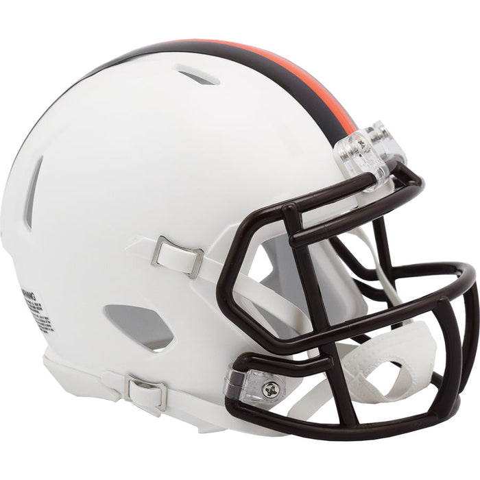 Cleveland Browns Riddell Mini Speed Helmet - 2023 White Out