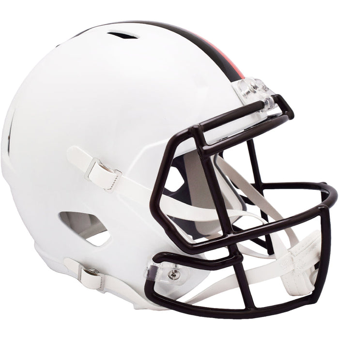 Cleveland Browns Replica Riddell Speed Full Size Helmet - 2023 White Out