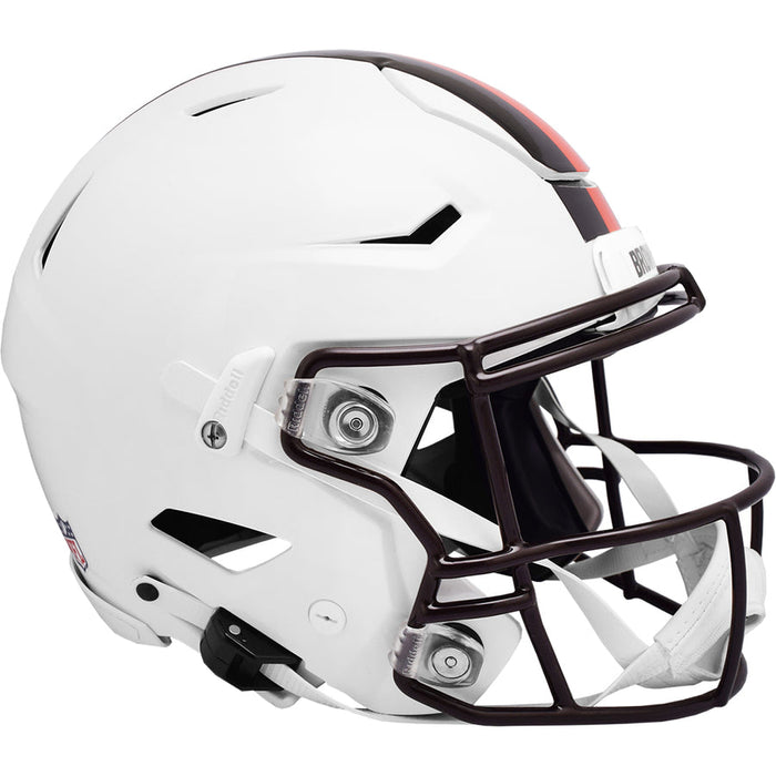 Cleveland Browns Authentic Full Size SpeedFlex Helmet - 2023 Alternate On-Field