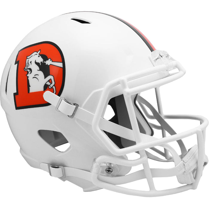 Denver Broncos Replica Riddell Speed Full Size Helmet - 2023 Snowcapped