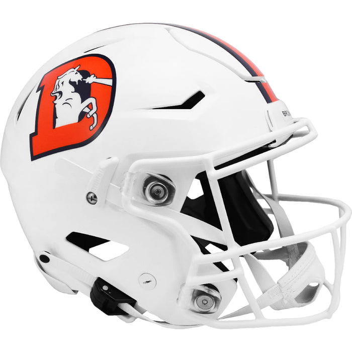 Denver Broncos Authentic Full Size SpeedFlex Helmet - 2023 Alternate On-Field