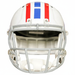 Houston Oilers Replica Throwback Speed Helmet (1975-1980) - Game Day Treasures