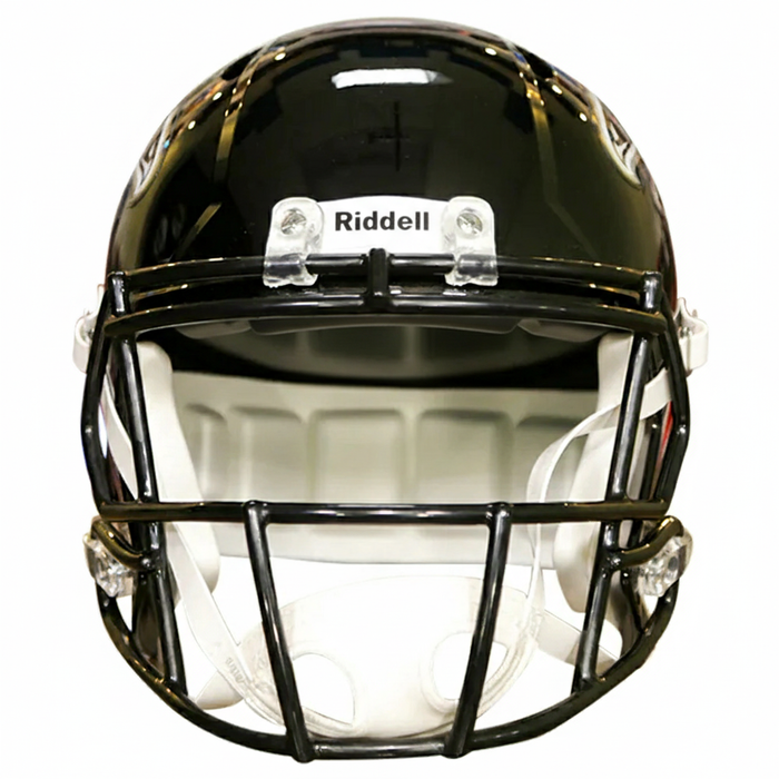Atlanta Falcons Replica Throwback Speed Helmet (2003-2019) - Game Day Treasures