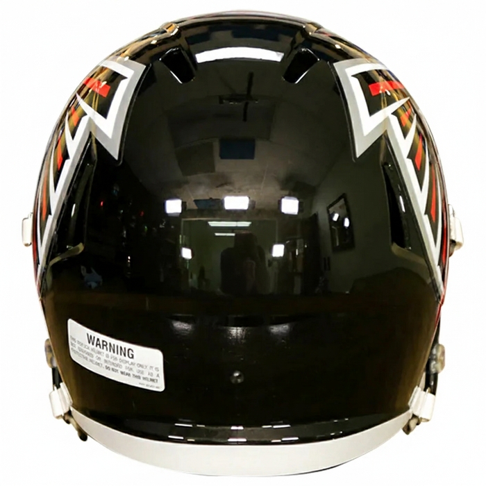 Atlanta Falcons Replica Throwback Speed Helmet (2003-2019) - Game Day Treasures