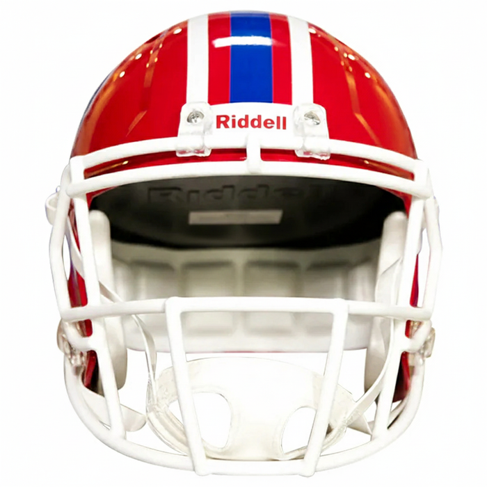 Buffalo Bills Replica Throwback Speed Helmet (1987-2001) - Game Day Treasures