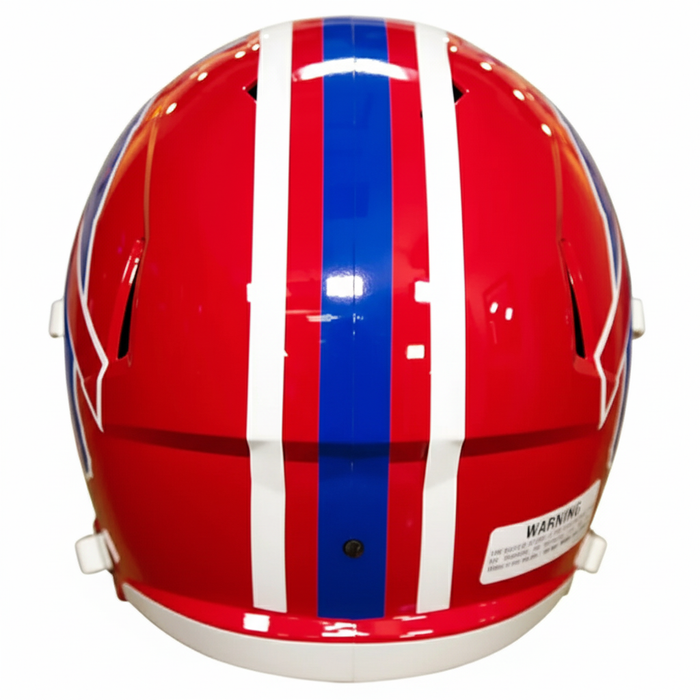 Buffalo Bills Replica Throwback Speed Helmet (1987-2001) - Game Day Treasures