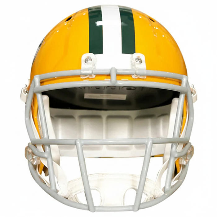 Green Bay Packers Replica Throwback Speed Helmet (1961-1979) - Game Day Treasures
