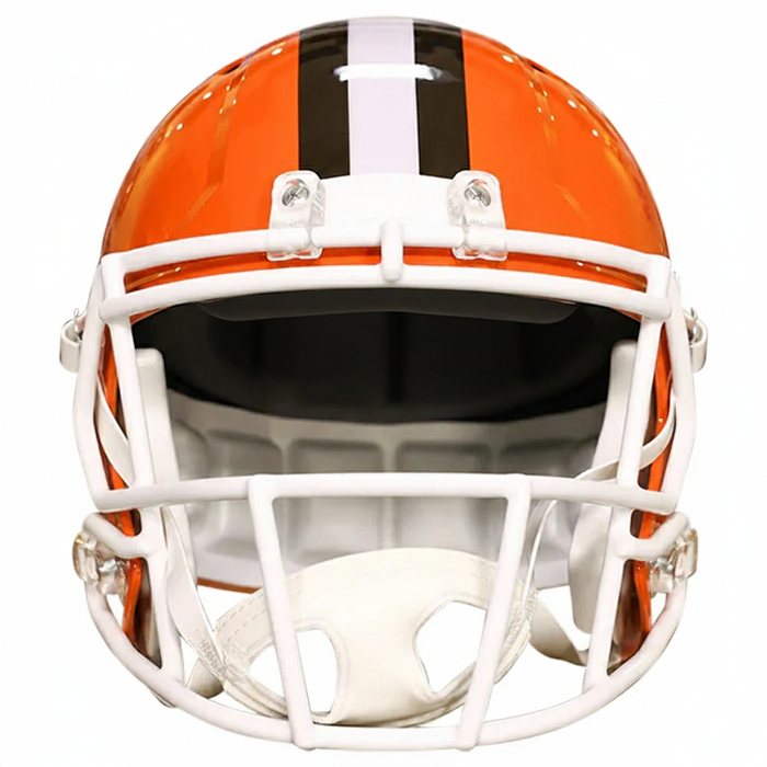Cleveland Browns Replica Throwback Speed Helmet (1975-2005) - Game Day Treasures