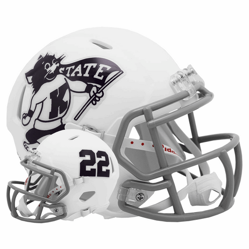 Kansas State Wildcats Mini Speed Helmet - Willie Wildcat - Game Day Treasures