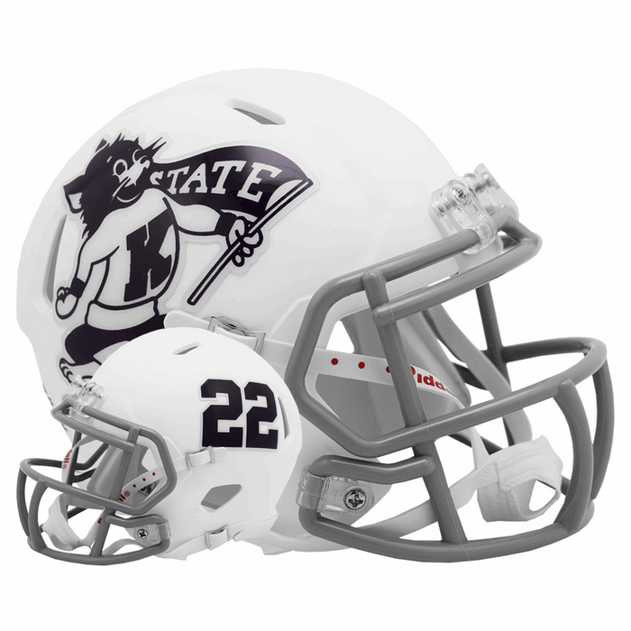 Kansas State Wildcats Mini Speed Helmet - Willie Wildcat - Game Day Treasures